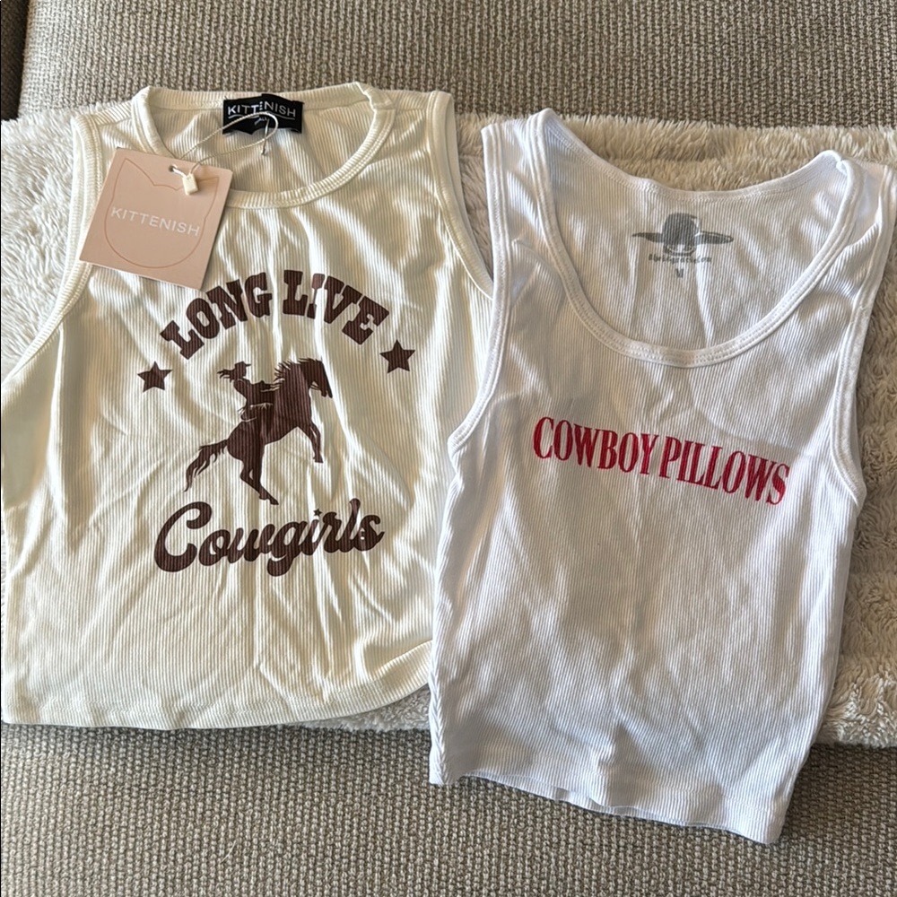 2 Cowgirl tanks